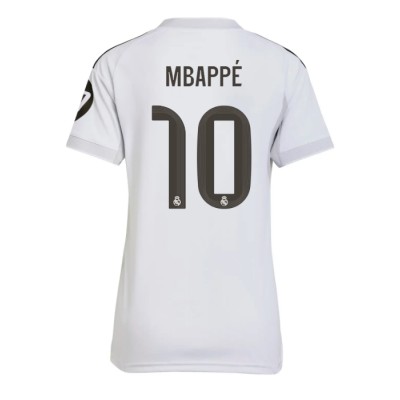 Real Madrid Kylian Mbappe #10 Domaci Dres za Ženska 2025-26 Kratak Rukav Real Madrid Kylian Mbappe #10 Domaci Dres za Ženska 2025-26 Kratak Rukav
